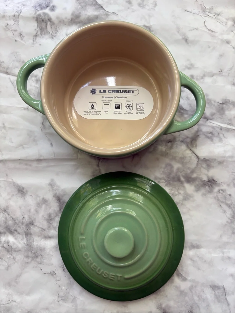 Le Creuset Mini 8oz Cocotte Rosemary